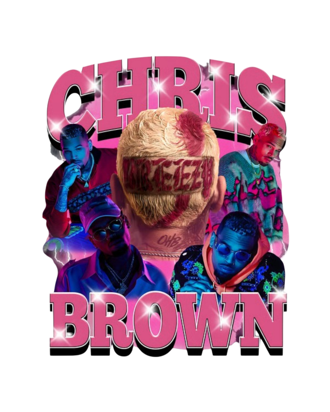 Chris Brown heat transfers 42