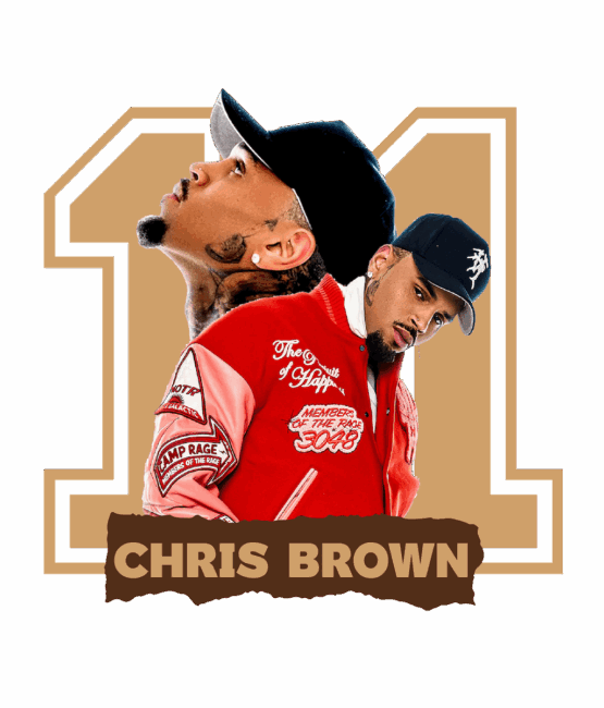 Chris Brown heat transfers 65