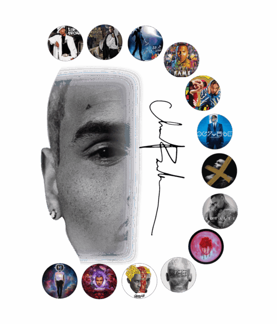 Chris Brown heat transfers 52