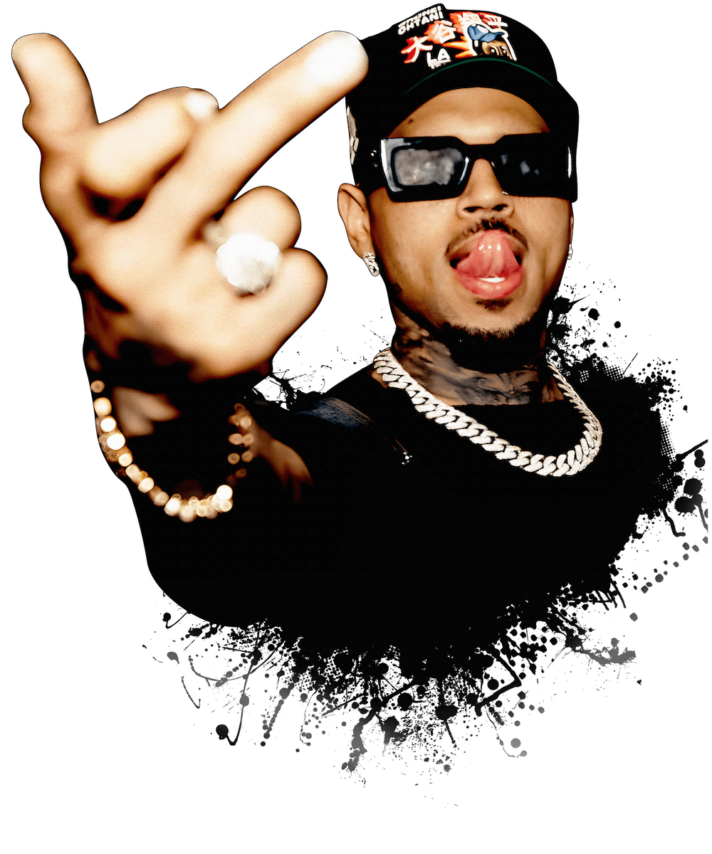 Chris Brown heat transfers 48