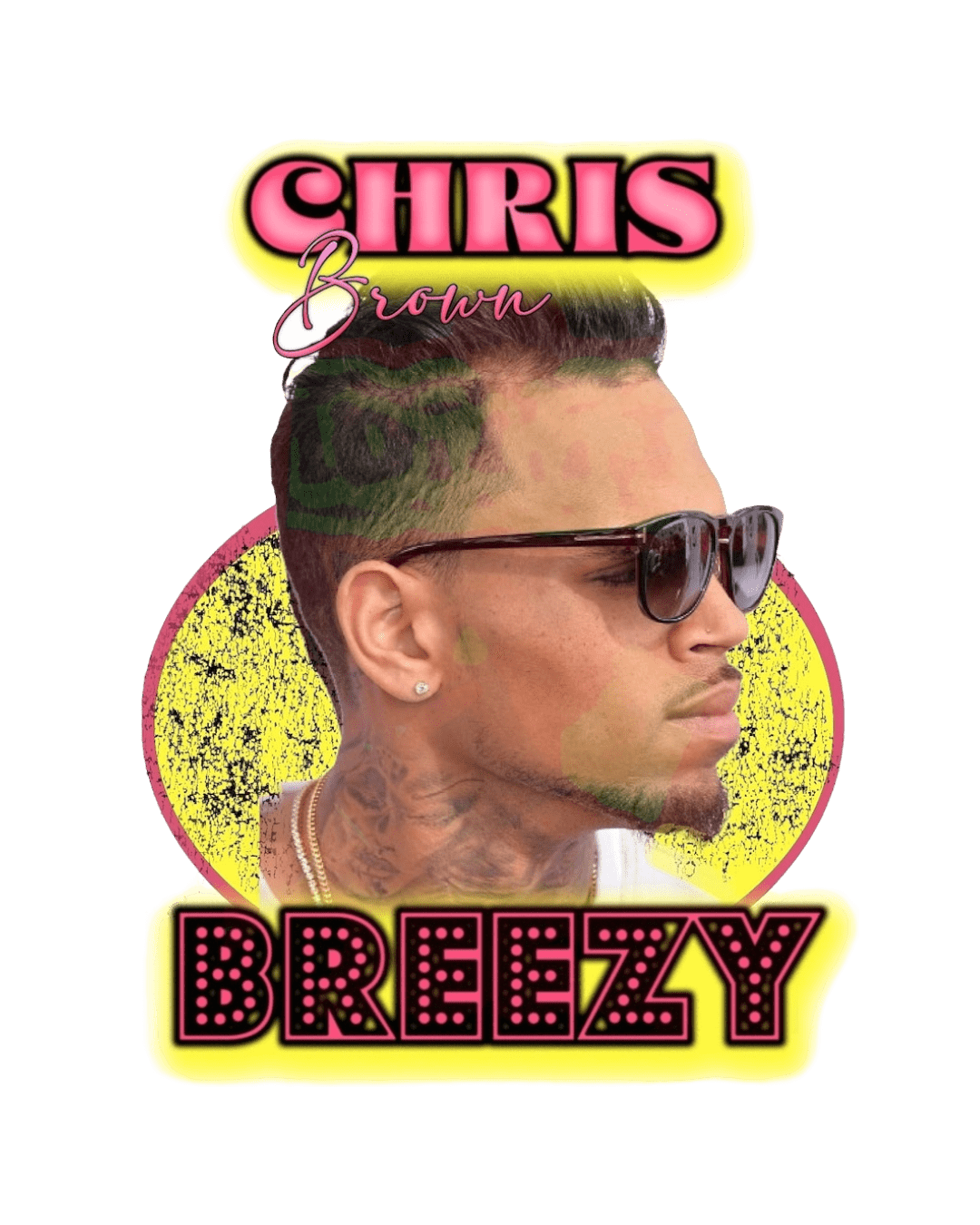 Chris Brown heat transfers 72