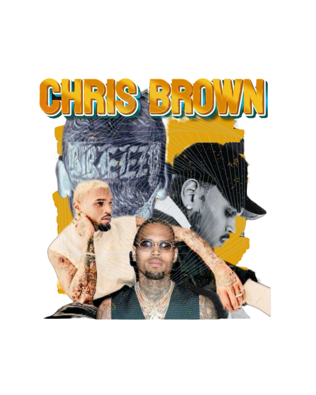 Chris Brown heat transfers 77