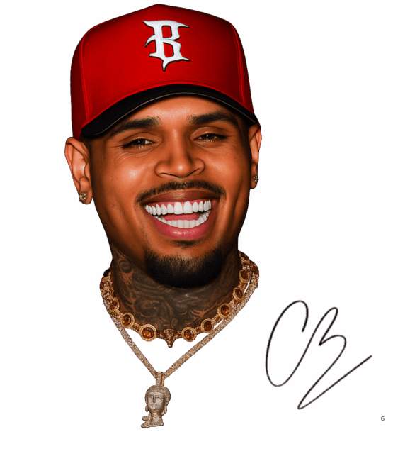 Chris Brown heat transfers 80