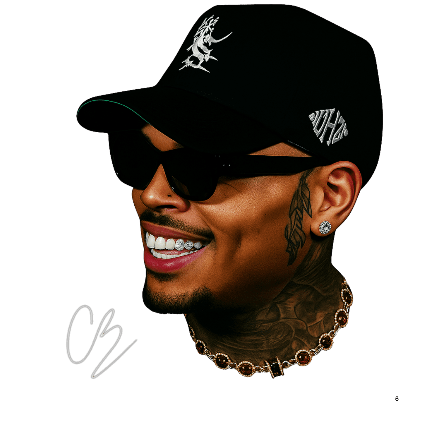 Chris Brown heat transfers 79