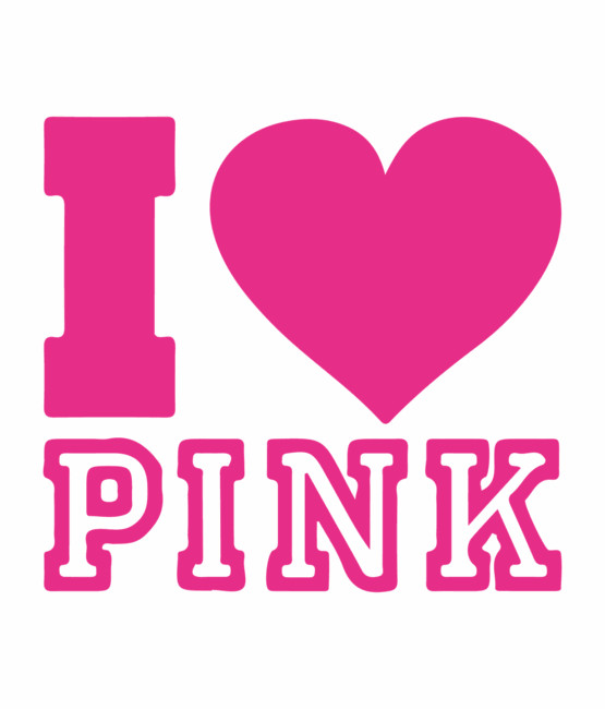 I love pink iron on heat transfer