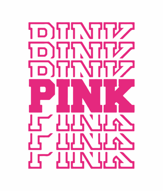 Pink iron on heat transfer