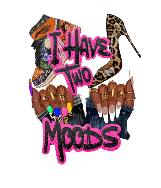 I have two moods dtf heat transfer