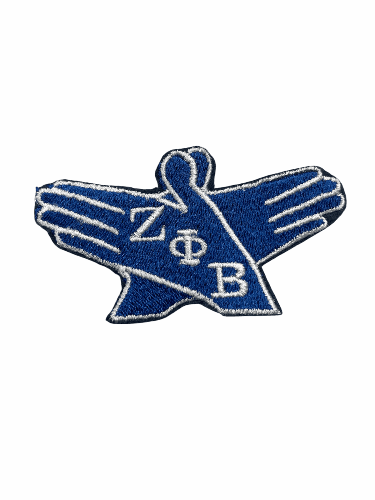 Zeta phi beta wing iron on patches