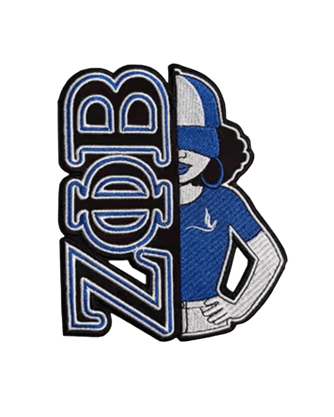 Zeta phi beta iron on patches
