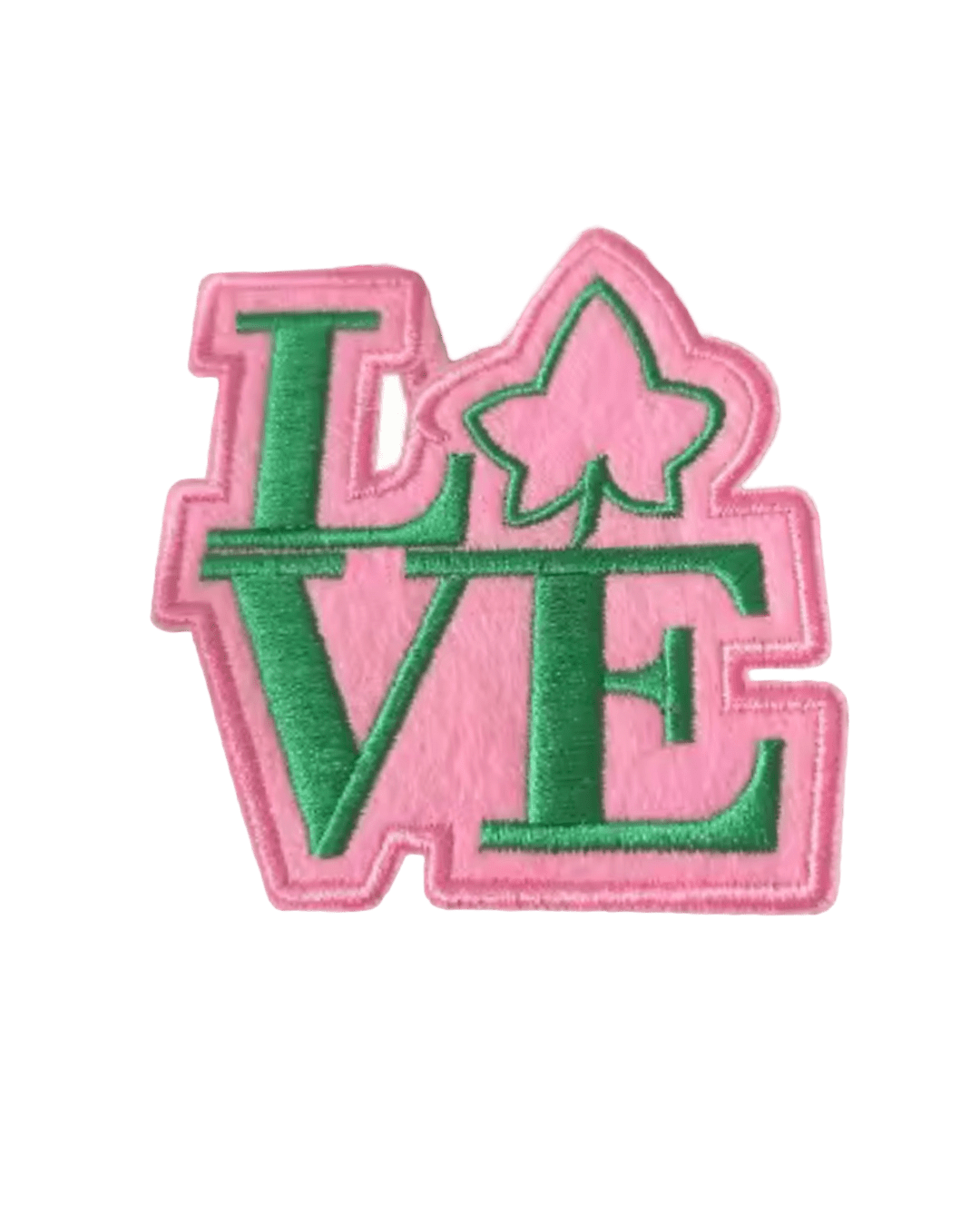 AKA ivy love iron on embroidery patches