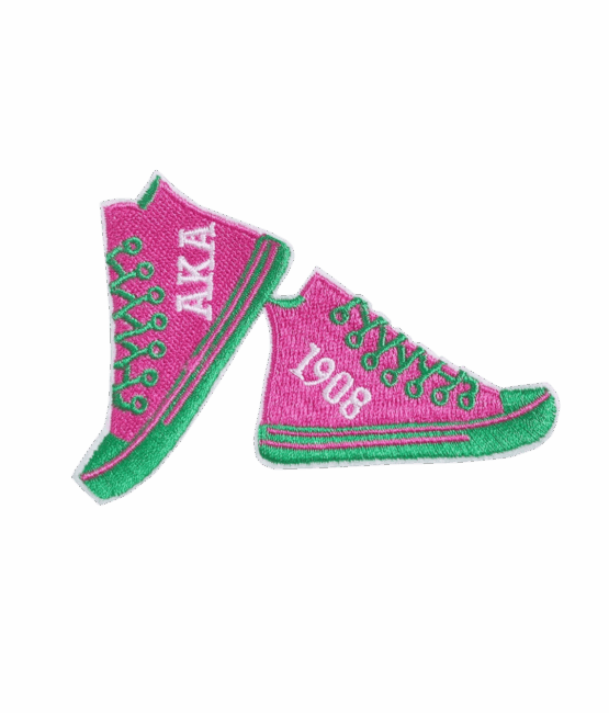 Sneakers Aka iron on embroidery patches