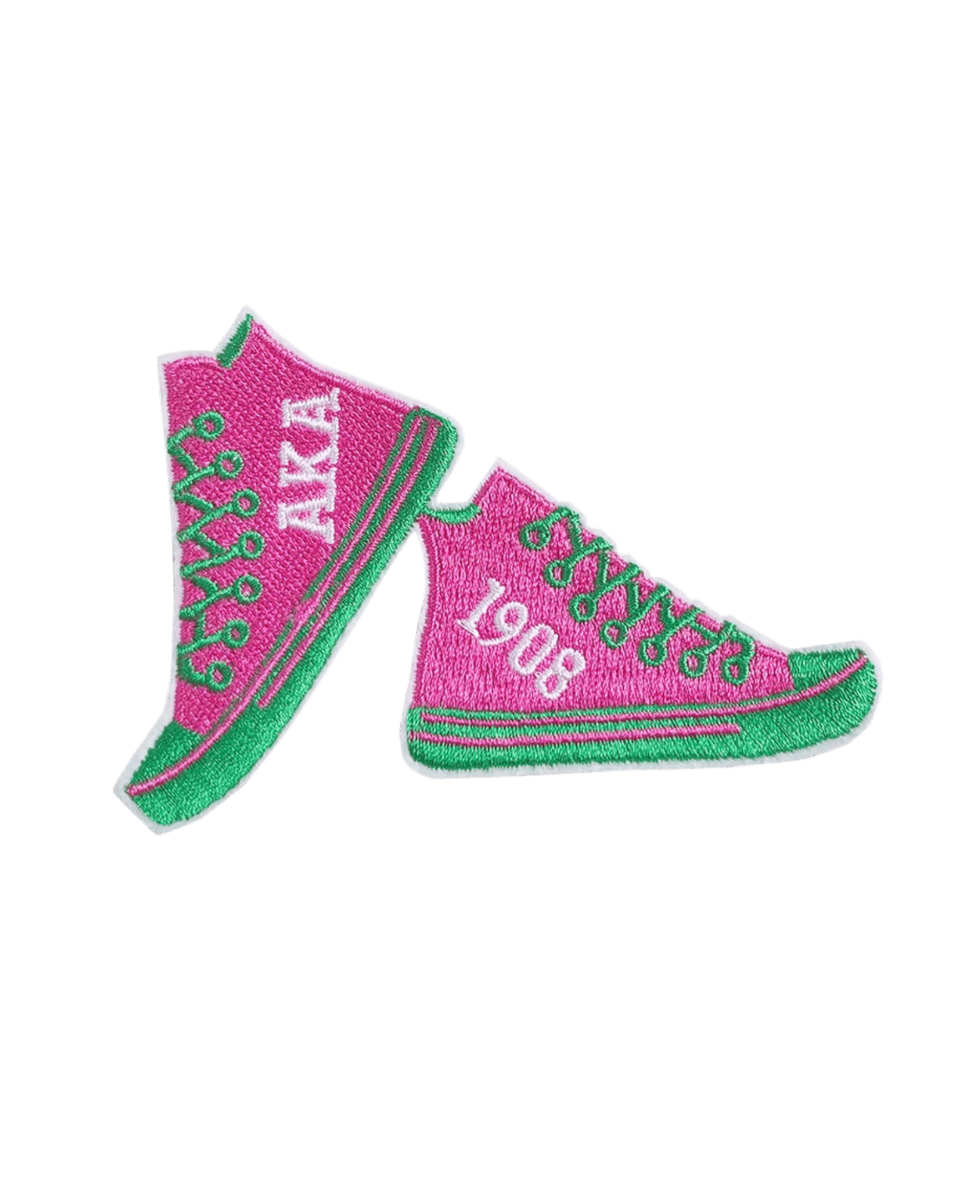 Sneakers Aka iron on embroidery patches