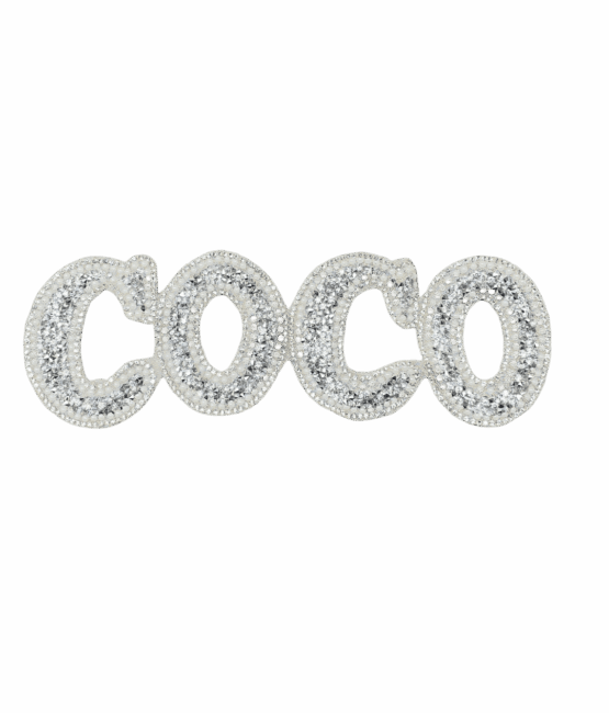 Coco rhinestone patches for t-shirt sweater jackets diy craft