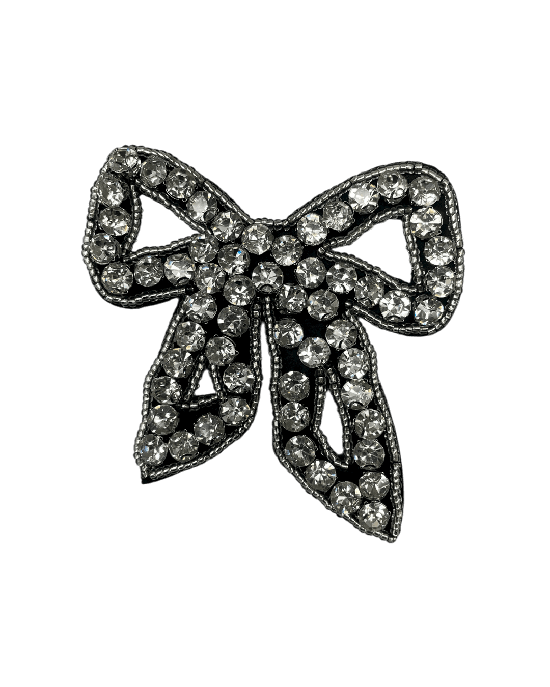 Rhinestone bow beaded patches - Image 3