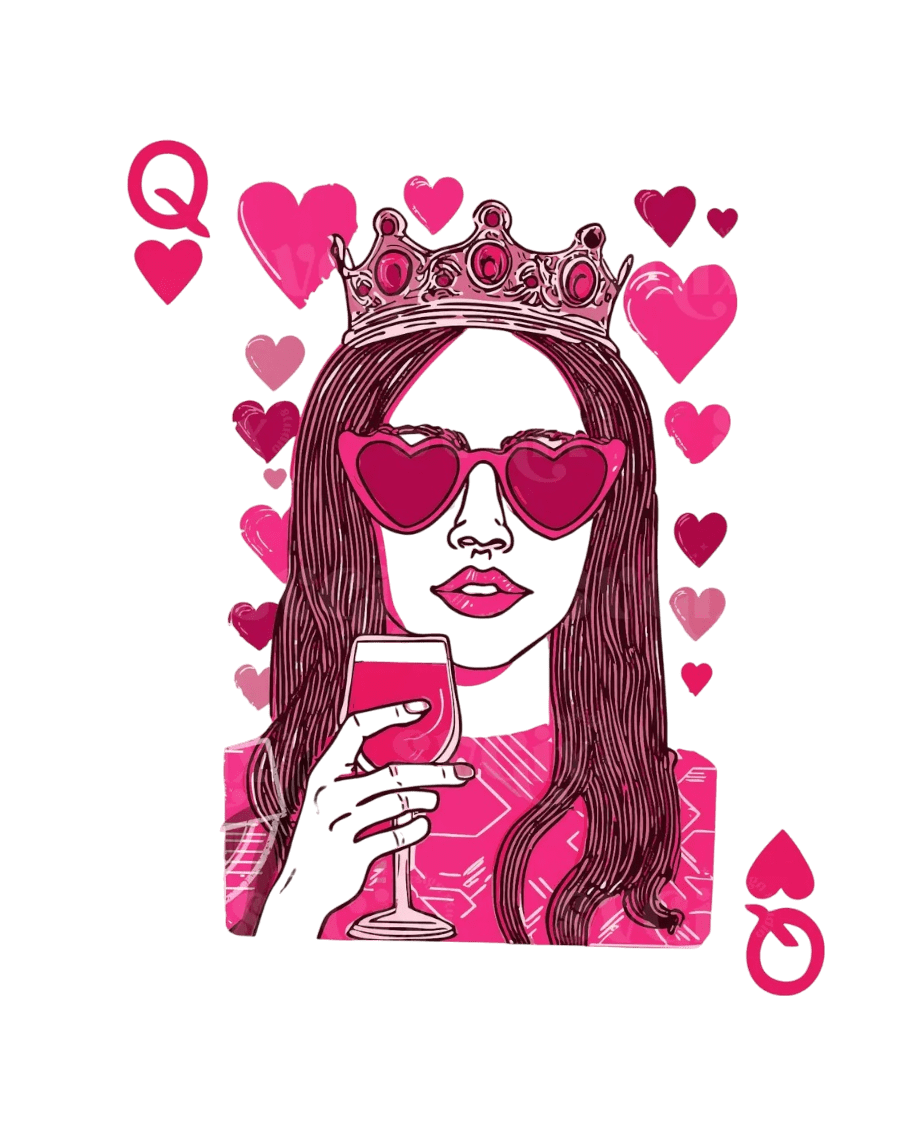 Queen love valentine transfers