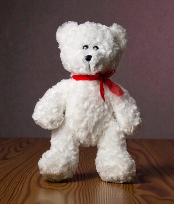Classic Large Chenille Bears: Custom Name text