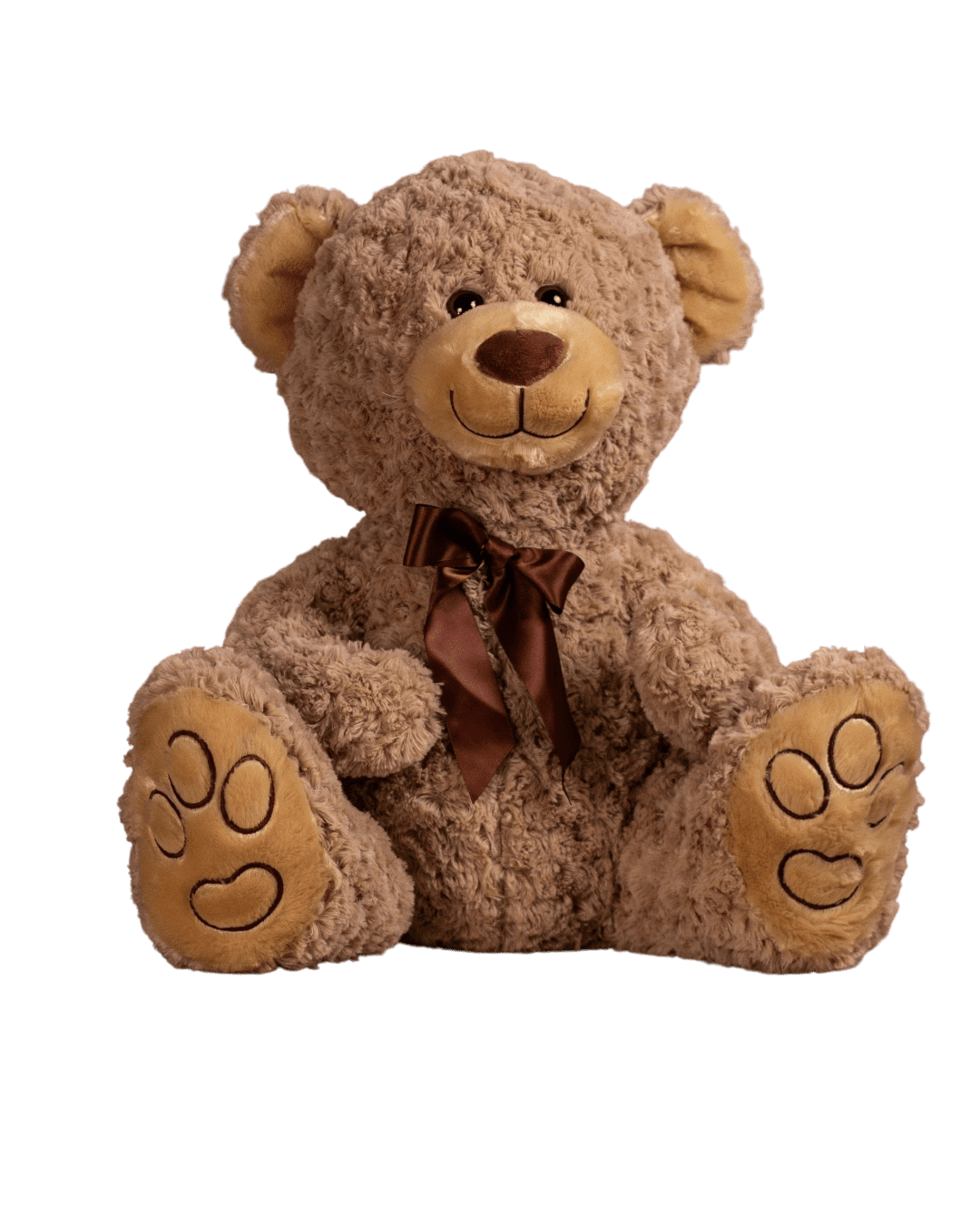 Custom Name text 18" Large Sitting Classic Bow Bear - Image 4