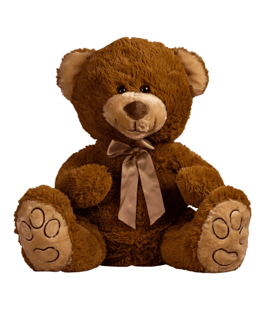 Custom Name text 18" Large Sitting Classic Bow Bear