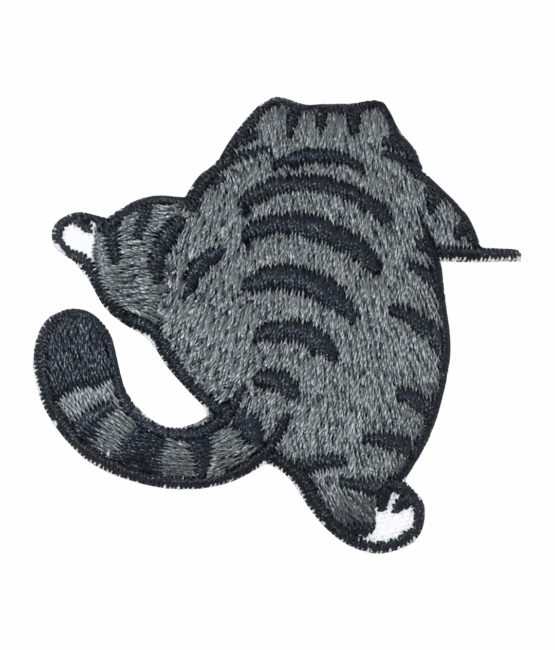 Climbing cat iron on patches