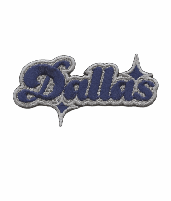 City of Dallas iron on patch