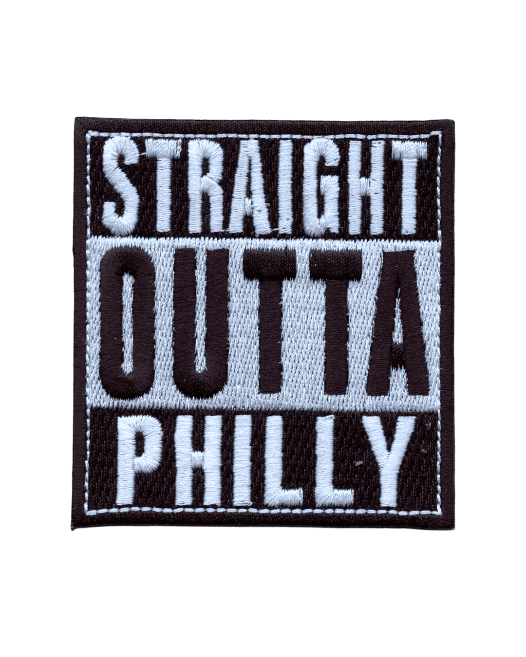 Straight outa Philly iron on patches