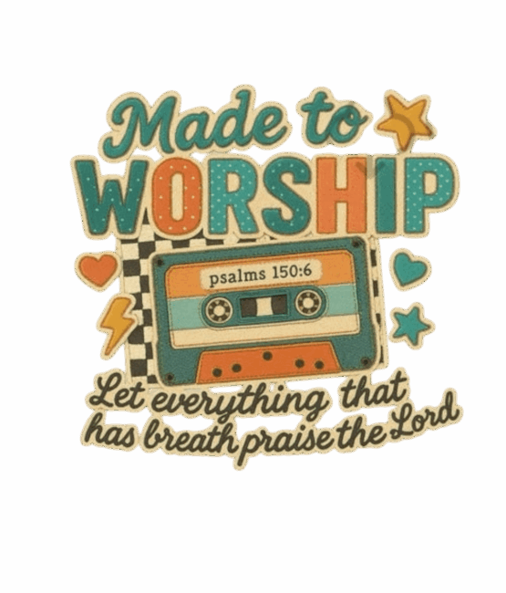 3D made to wordship iron on heat transfers