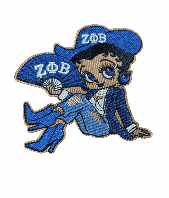 Betty Zeta phi beta iron on patches