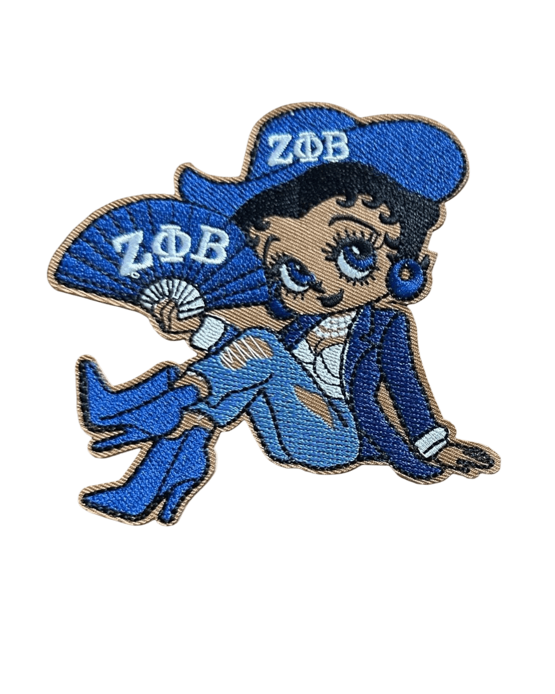 Betty Zeta phi beta iron on patches