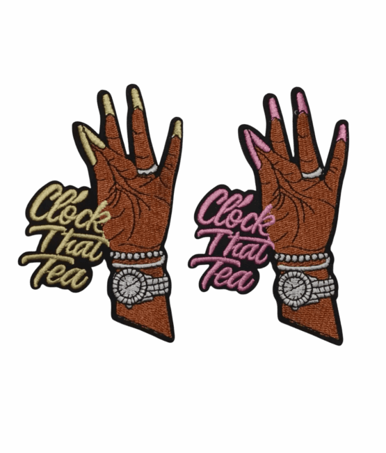 clock that tea patch
