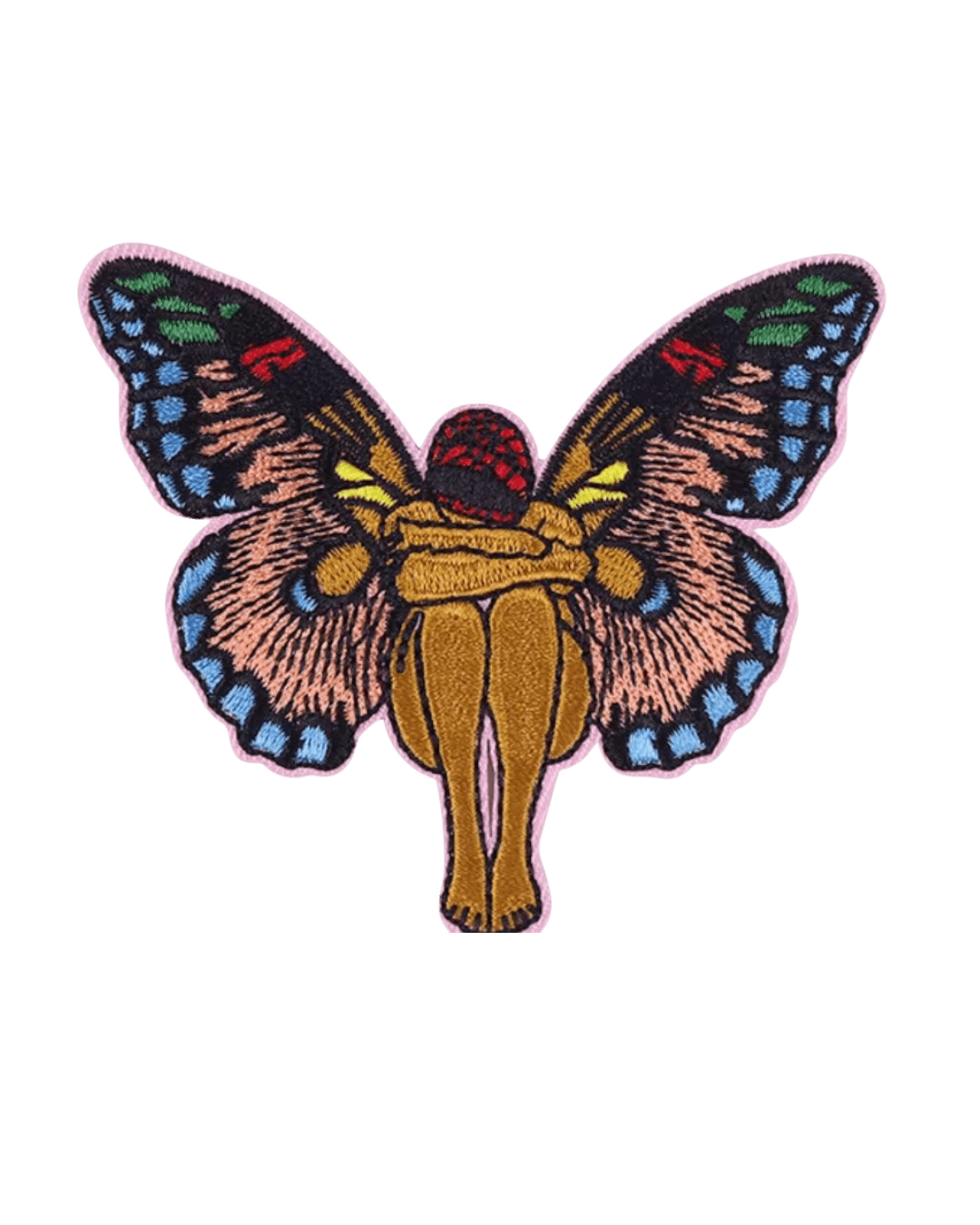 Butterfly iron on melanin patches