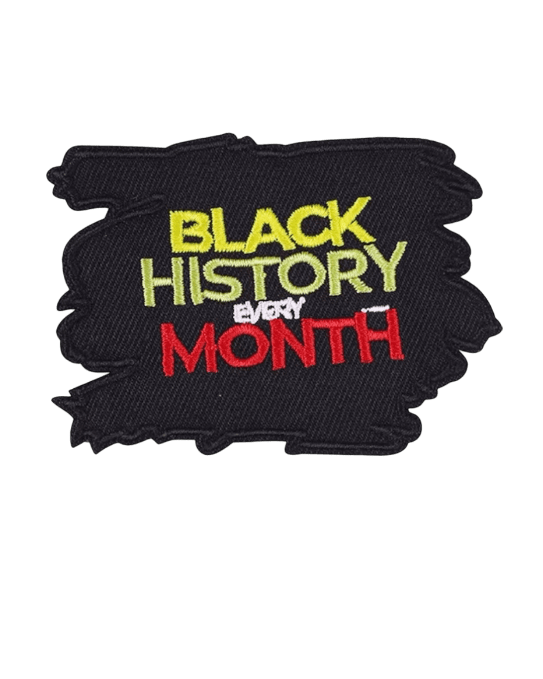 Black History every month iron on patches