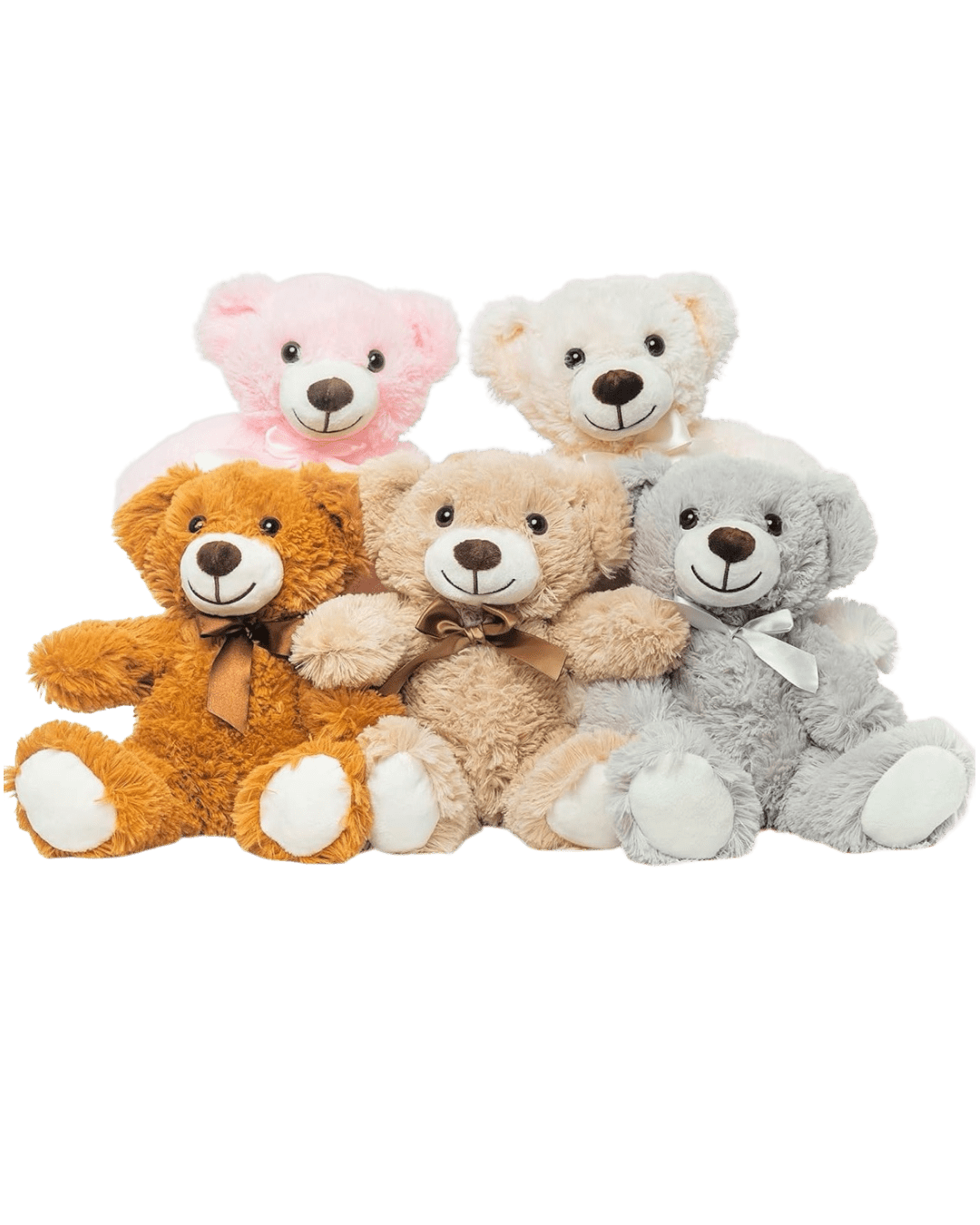 Custom Text Stuffed Bear 14" cozy plush bear - Image 3