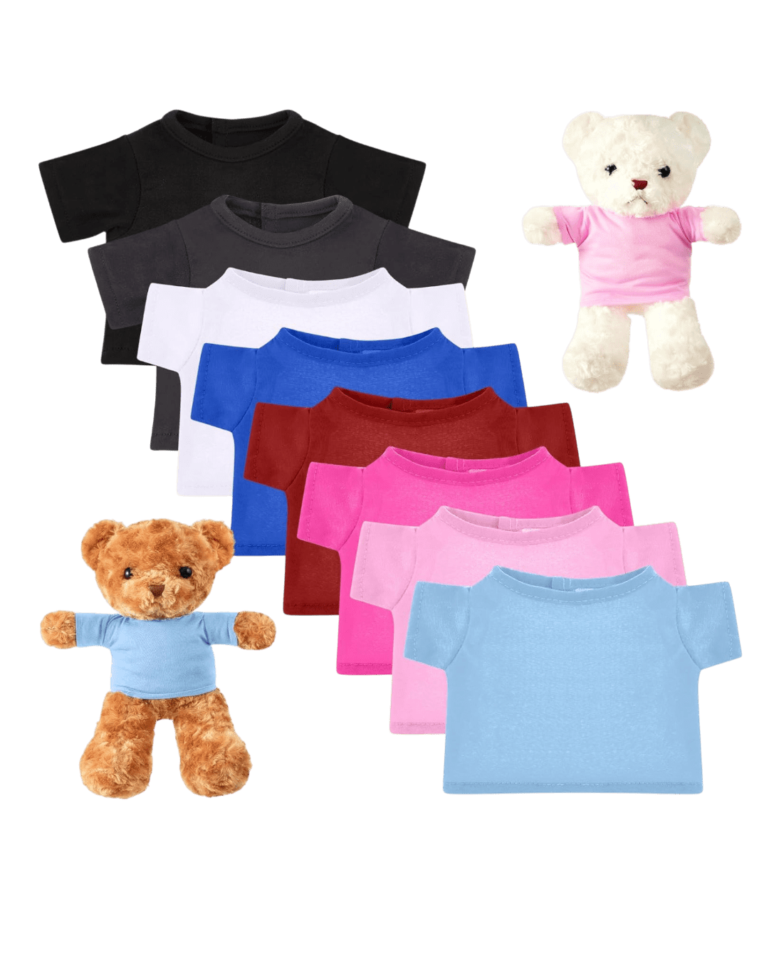 Custom Text Stuffed Bear 14" cozy plush bear - Image 6