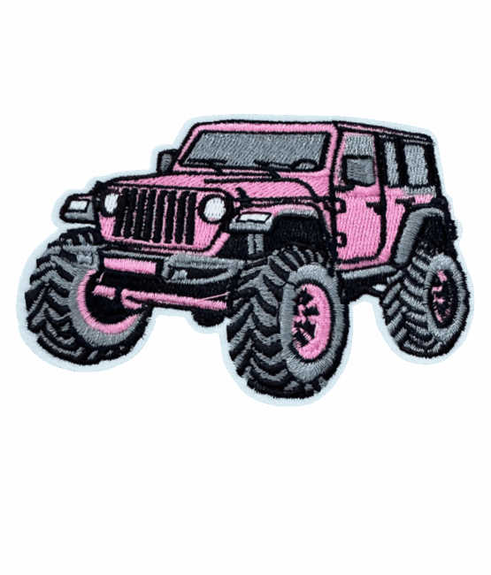 Jeep iron on car patches
