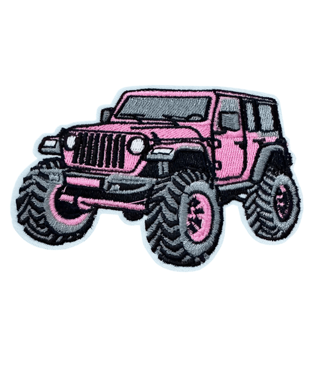 Jeep iron on car patches