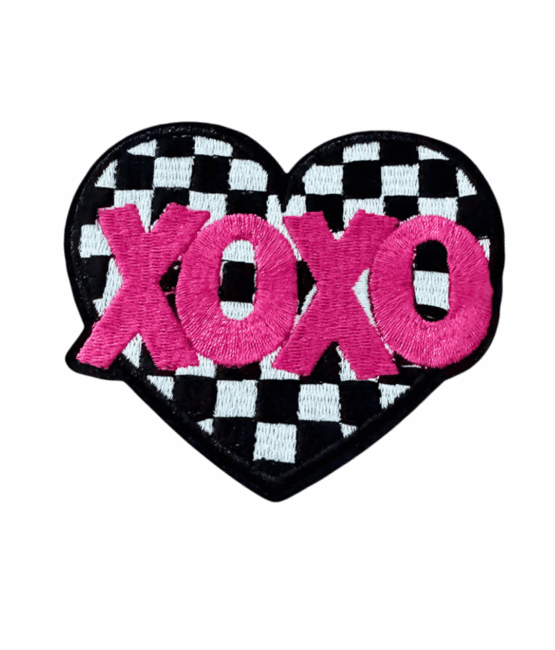 Heart iron on patches