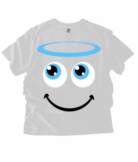 Angel Emoji heat transfers 12