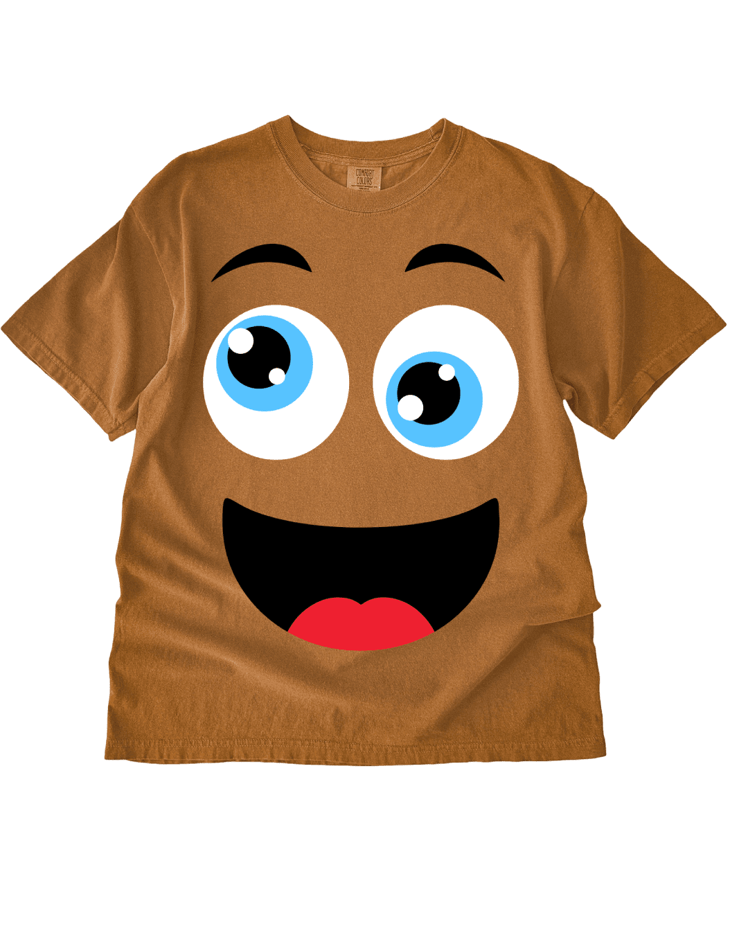 Crazy Emoji heat transfers