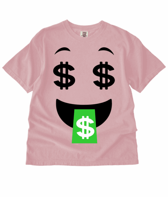 Money Emoji heat transfers 5