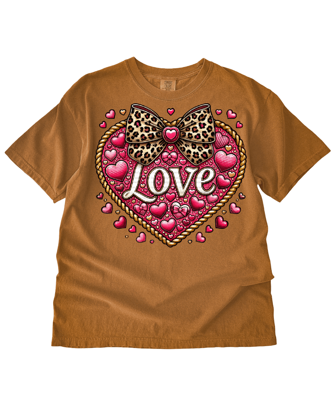 Love heart heat transfers 24