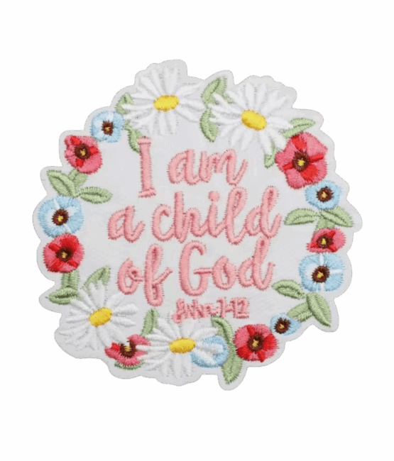 Child of god christian patches