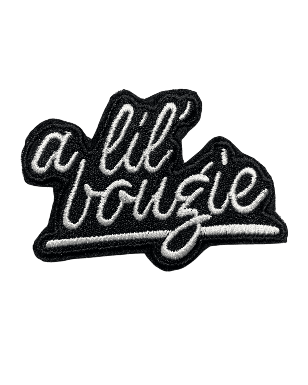 Lil bougie iron on patch