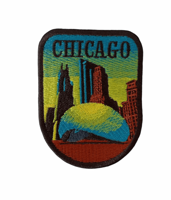 Chicago city iron on patches