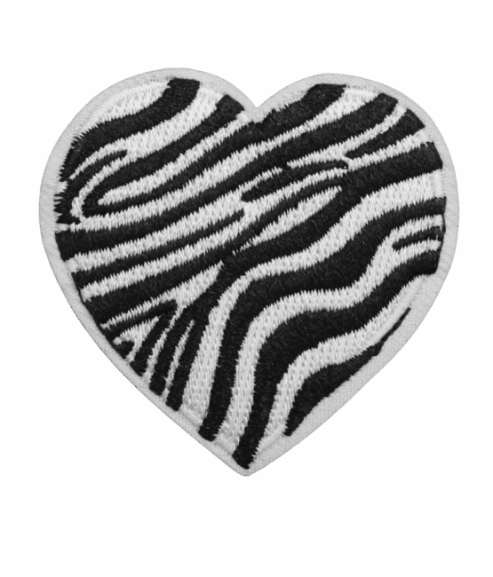 Heart iron on patches