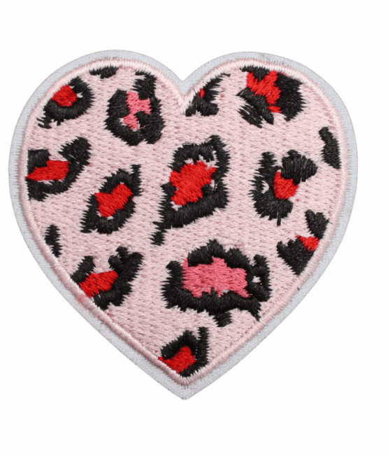 Heart iron on patches