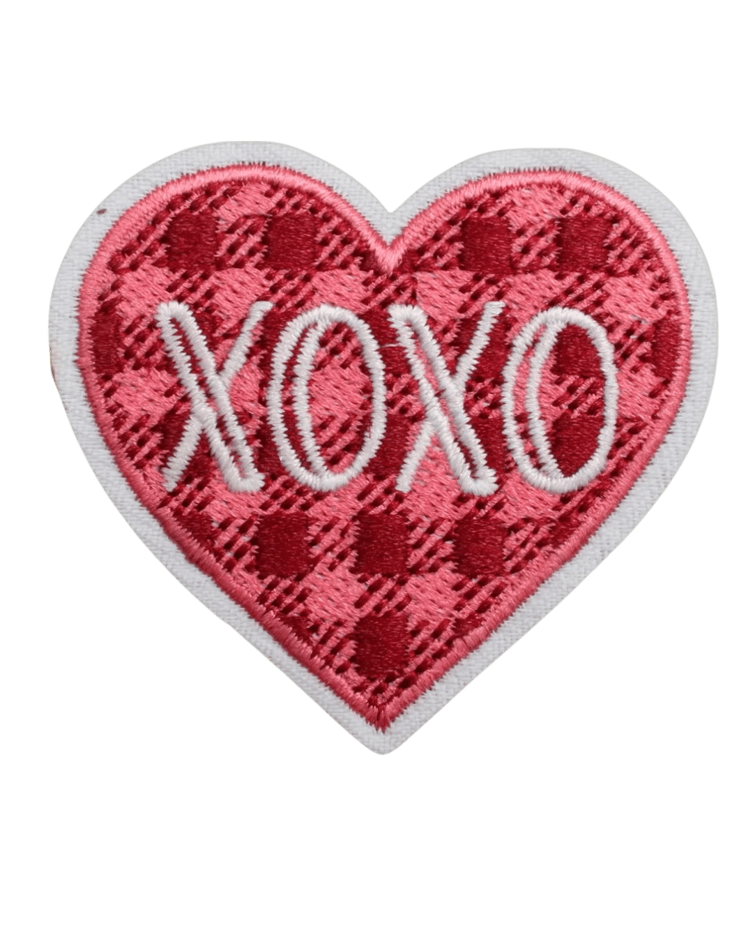 XOXO Heart iron on patches