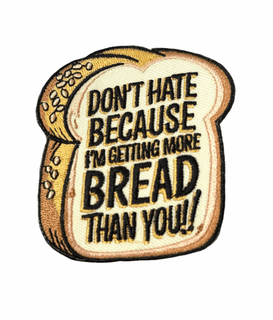 Don't hate iron on embroidery patches