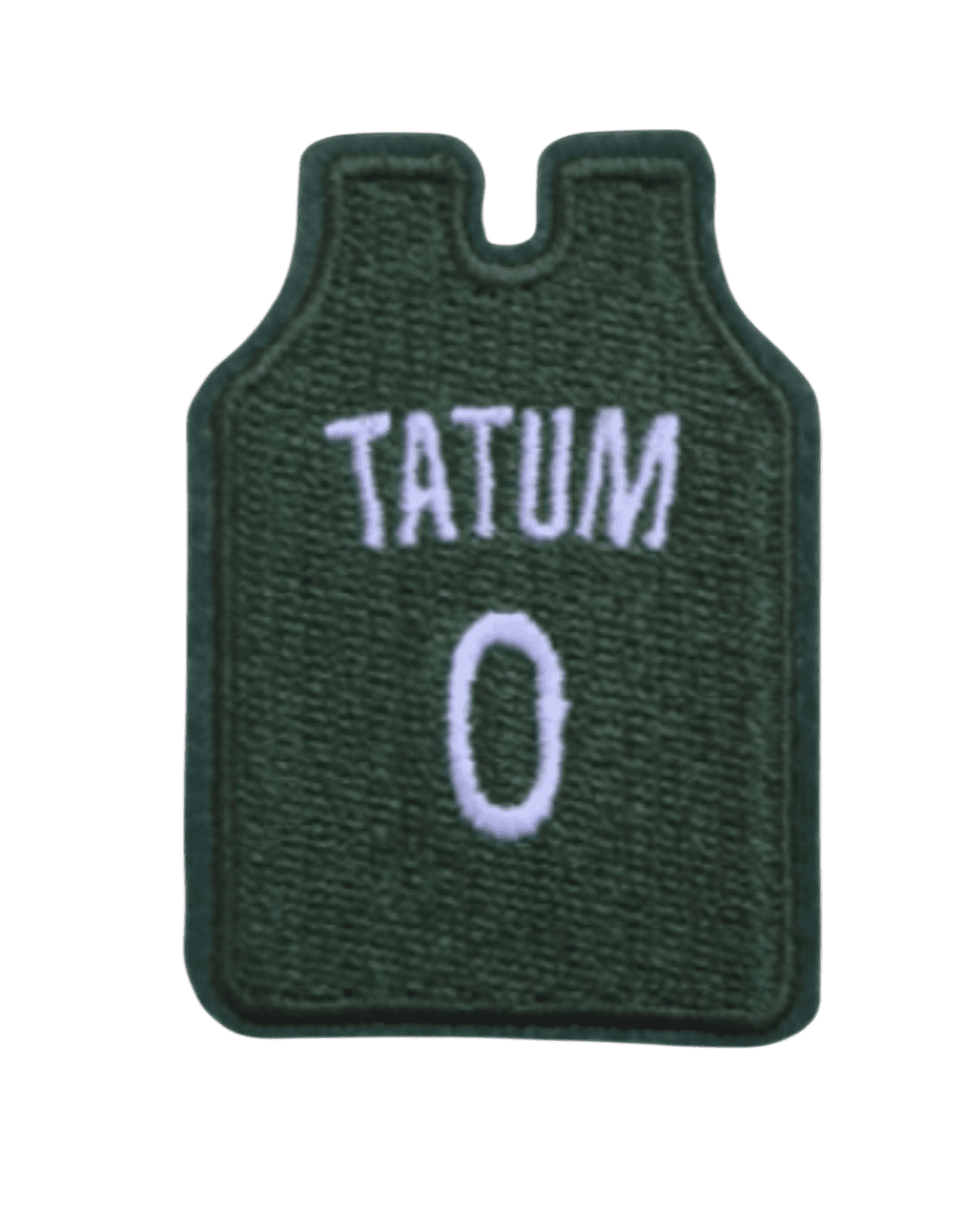 Tatum jersey iron on sport patches