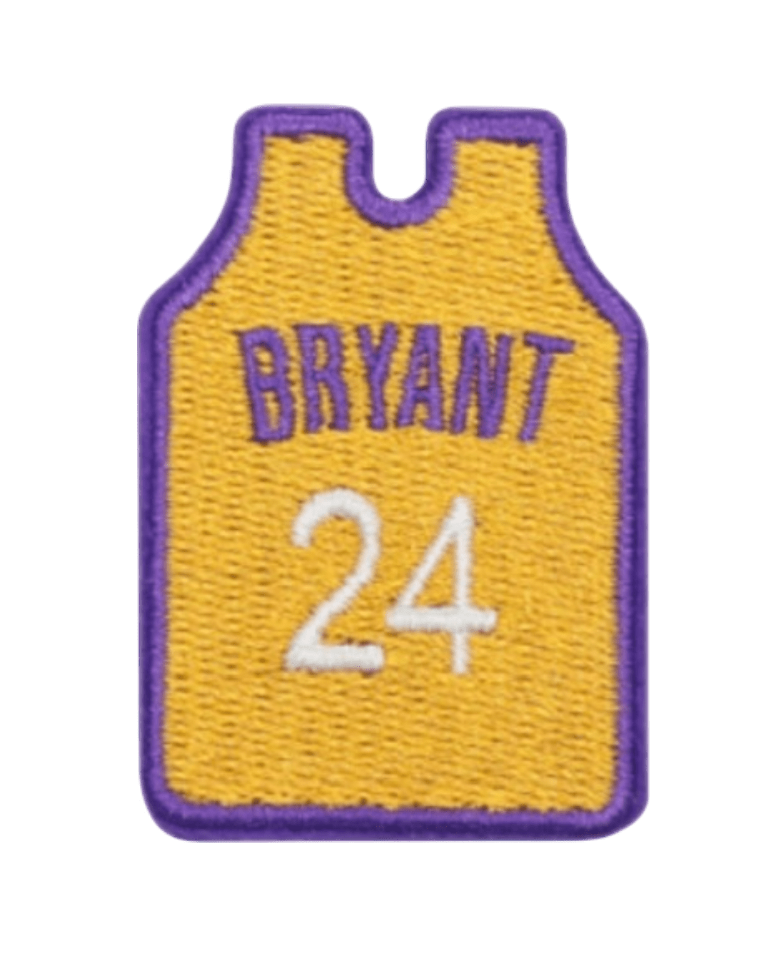 Bryant jersey iron on sport patches