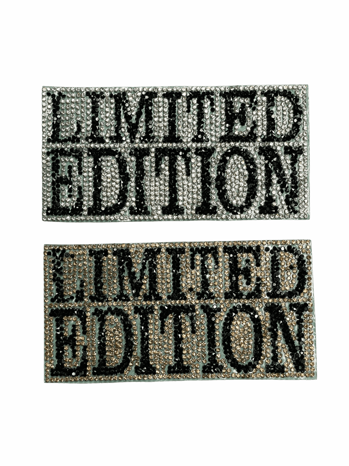 Limited Edition rhinestone patches